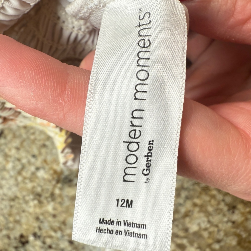 Modern Moments Baby Girl Bubble Swimsuit - Picture 9 of 10